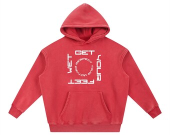 Holen Sie sich Ihre Füße nass respektieren Sie Ihre Mutter Hoodie | Tanzen Sie nicht mehr Lyric Hoodie | Pop Musik Inspiriert Grafik Hoodie | Disco Pop Fan Sweatshirt | H