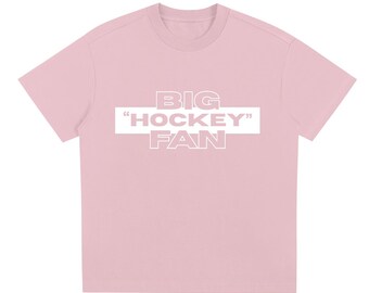 Big "Hockey" Fan Tee Tshirt Fictional Sports Romance
