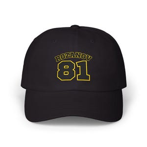 Heated Rivalry Ilya Rozanov Embroidered Hockey Jersey Cap
