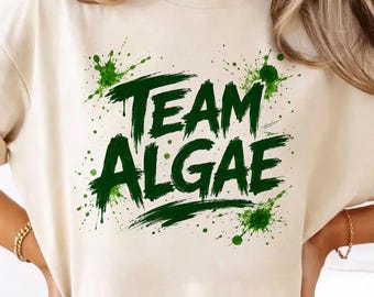 Camiseta "Hagamos que las algas vuelvan a ser grandes", camiseta divertida con estampado de estanque reflectante, camiseta de sátira política, camiseta de protesta del equipo Algae, camiseta gráfica humorística