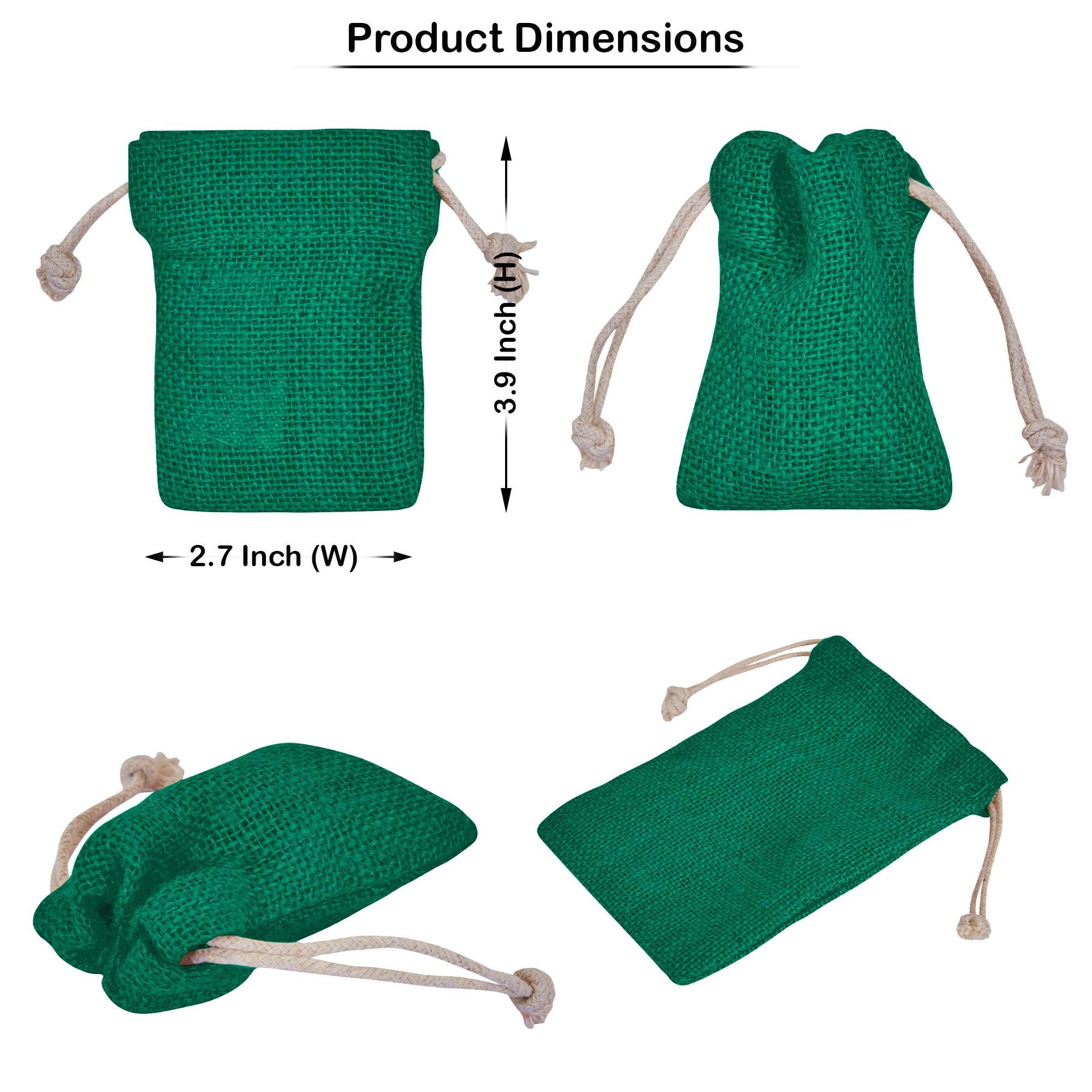 SumDirect 20 stuks bruin linnen jute zakken, mini lichtgewicht geschenkzakken ademende Hessische zakjes met trekkoord verpakking opslag jute zakken