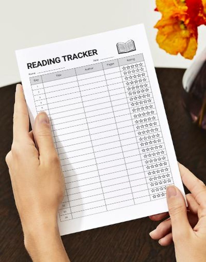 Reading Log Printable | Reading Tracker | Books to Read & Books I’ve ...