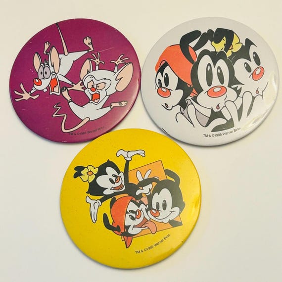 Animaniacs Button Bundle Vintage 1995 Collectors … - image 1
