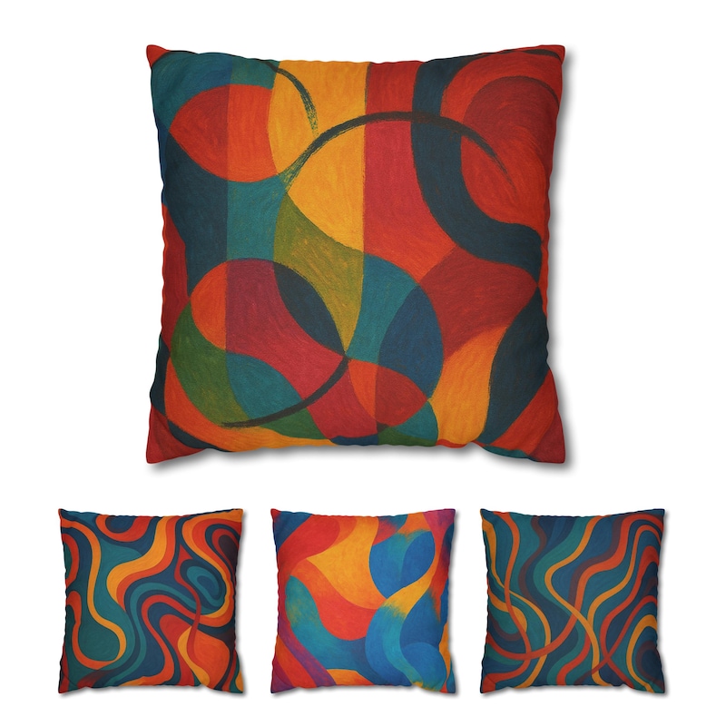 Bold Geometric Pillows - Etsy