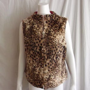 Y2k Faux Fur Vest - Etsy