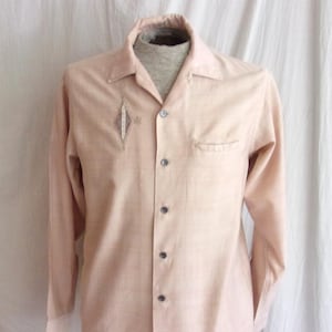 60's Rayon Shirt - Etsy