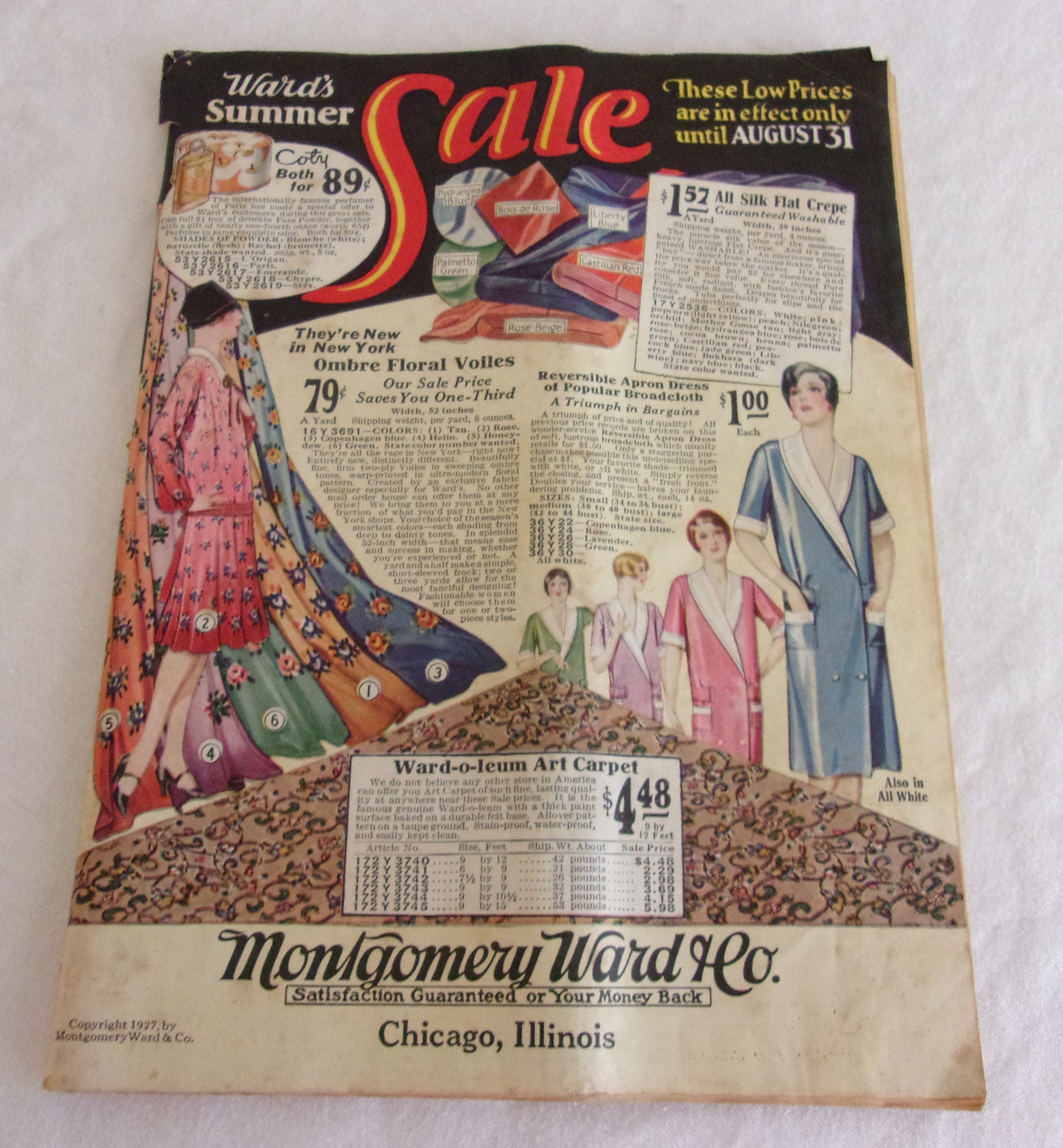 1913 Montgomery Ward catalog #82 New York, Chicago, Portland