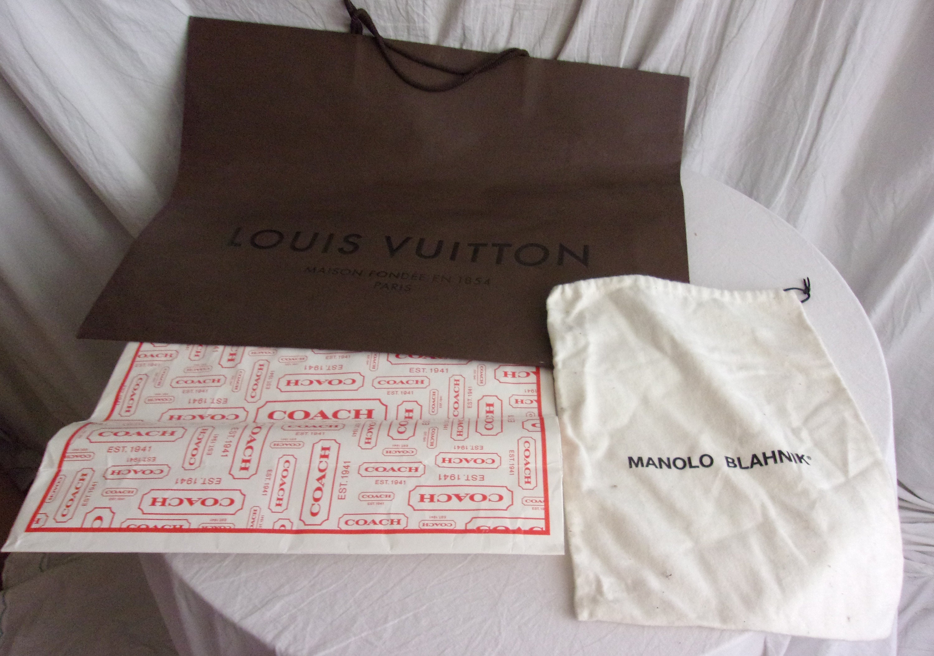 Authentic Louis Vuitton dust cover (dust bag; dustbag) #idotrades
