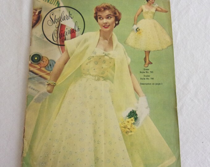 Vintage 1950s Catalog Skylark Women’s Clothing MCM Rockabilly Etsy