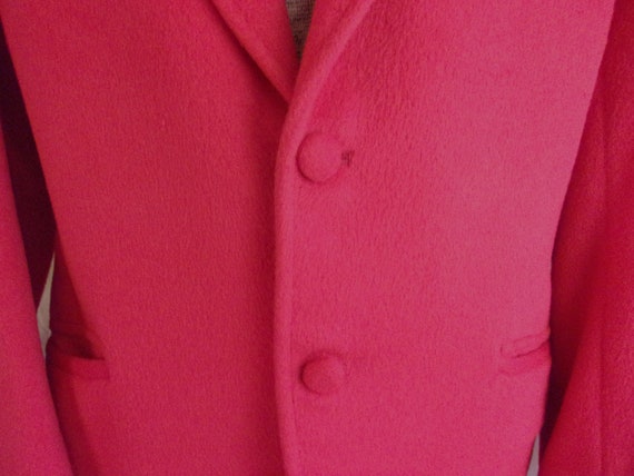 Vintage 1970s Sport Coat Mans Jacket Red Camel Ha… - image 9