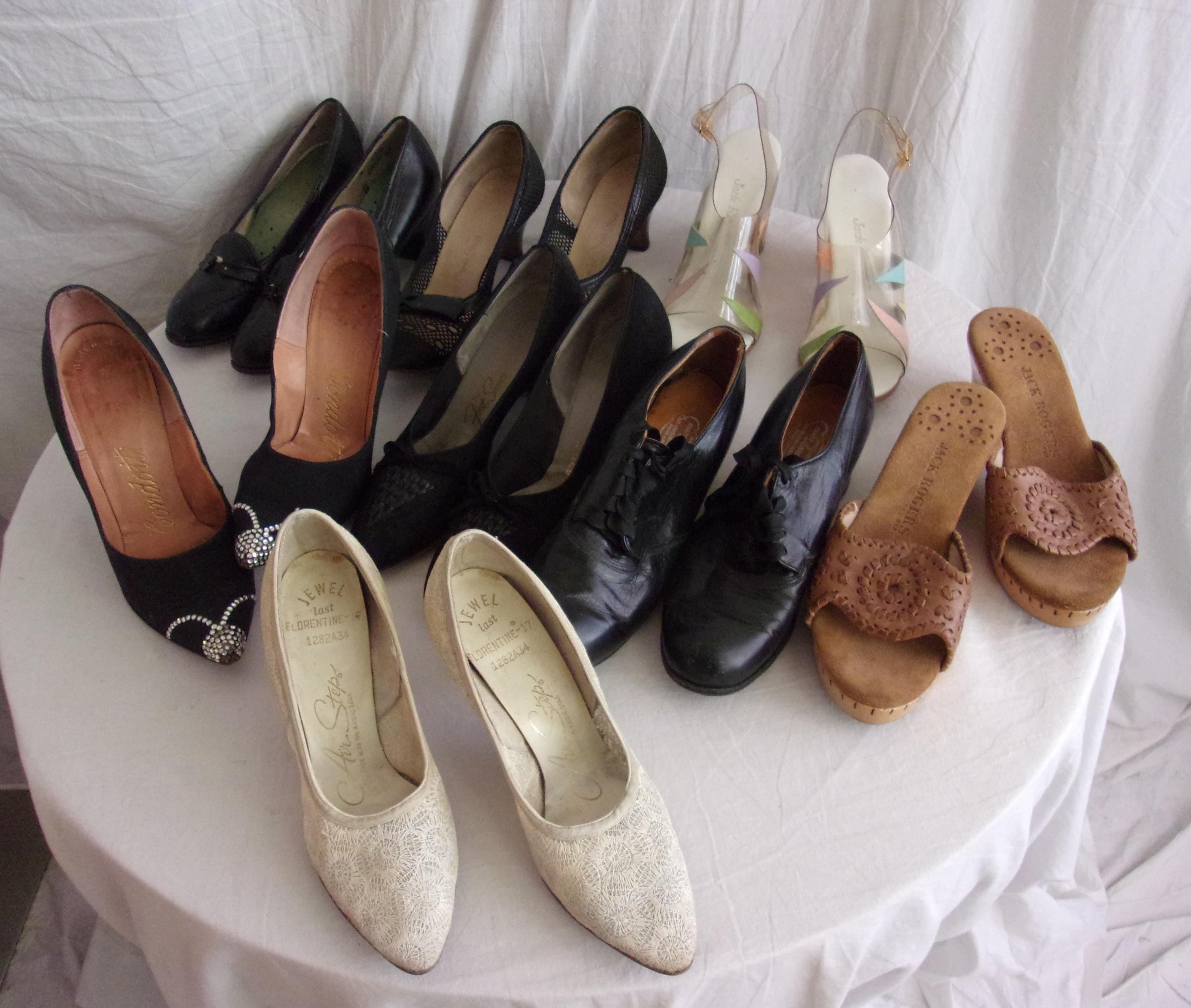 1950s Rockabilly Shoes Flats 1950s Womens Shoes