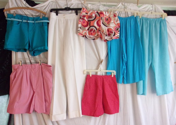 Vintage Shorts and Pants Wholesale Lot 1960s to 1… - image 1