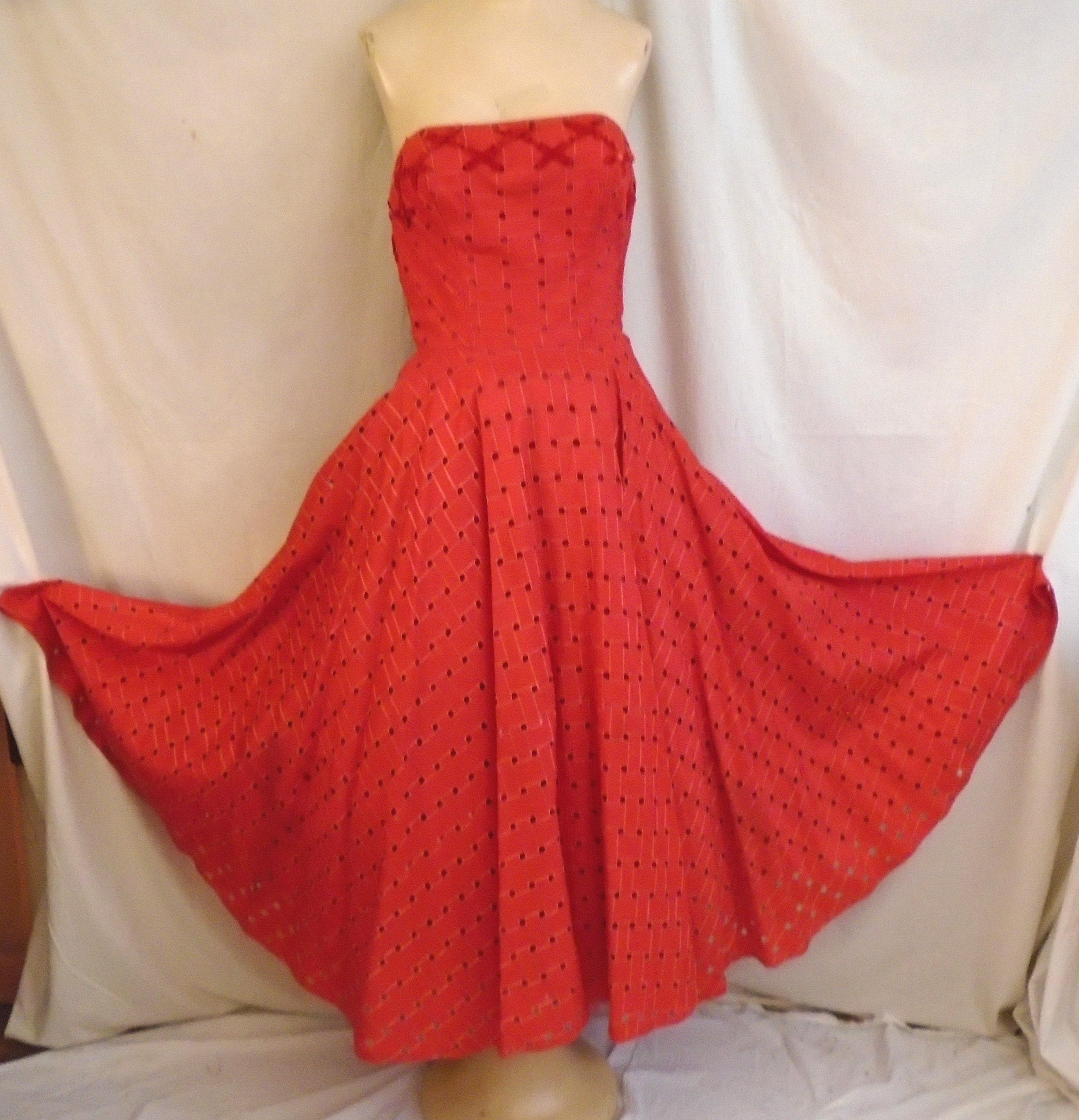 red cotillion dresses