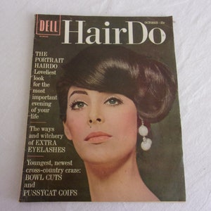 Vintage 1960s Hairdo Magazine October 1965 Complete Issue