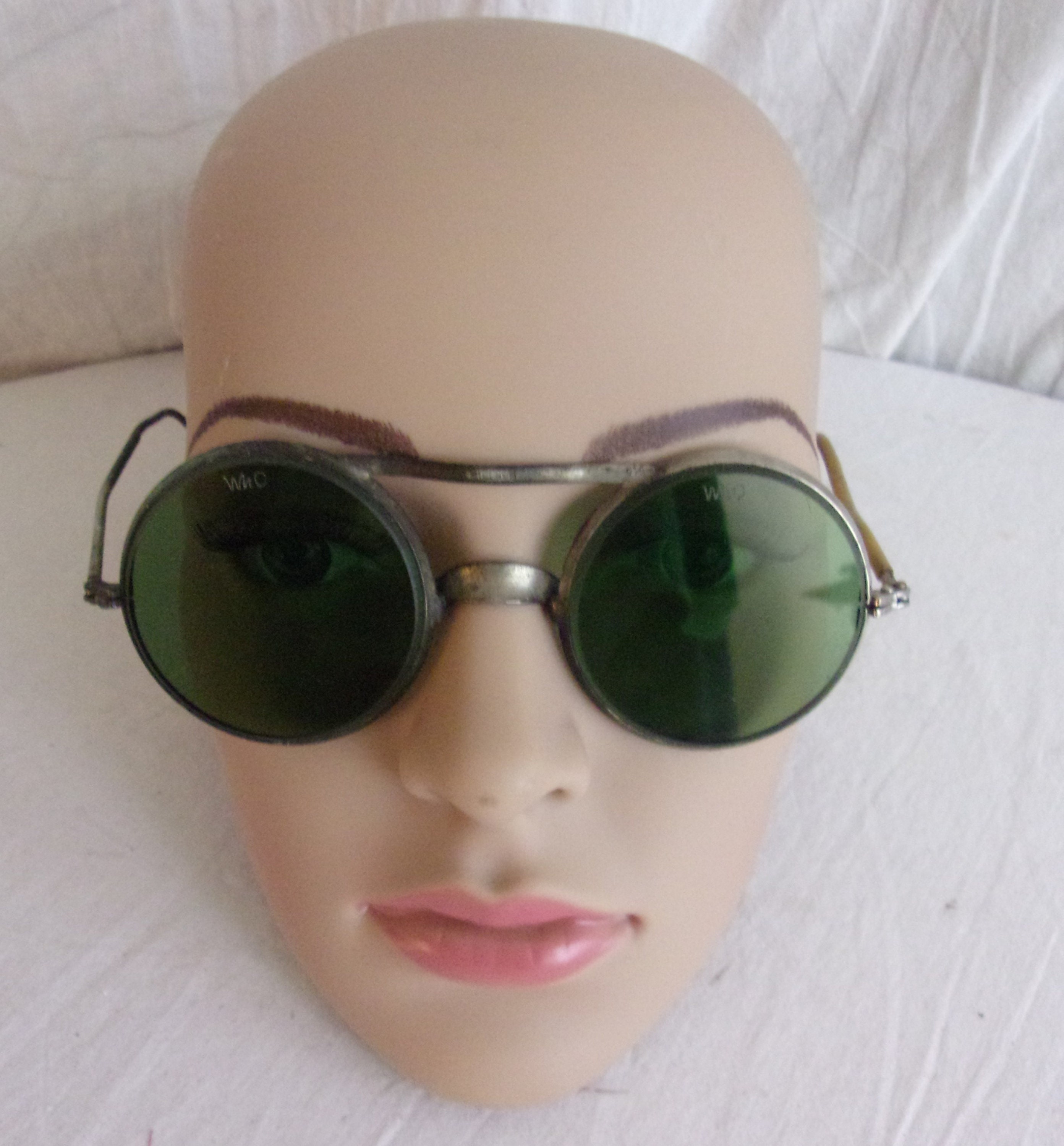Vintage Indian Head Motorcycle Bicycle Fender Ornament Face