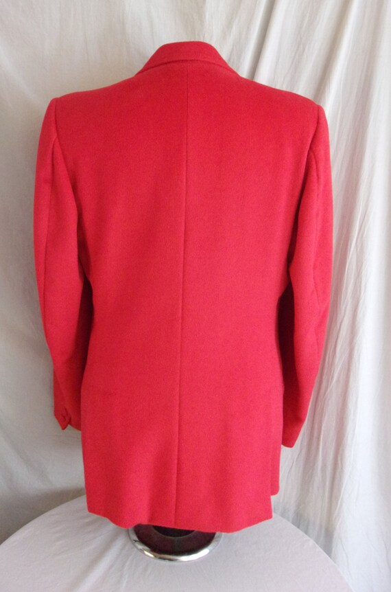 Vintage 1970s Sport Coat Mans Jacket Red Camel Ha… - image 4