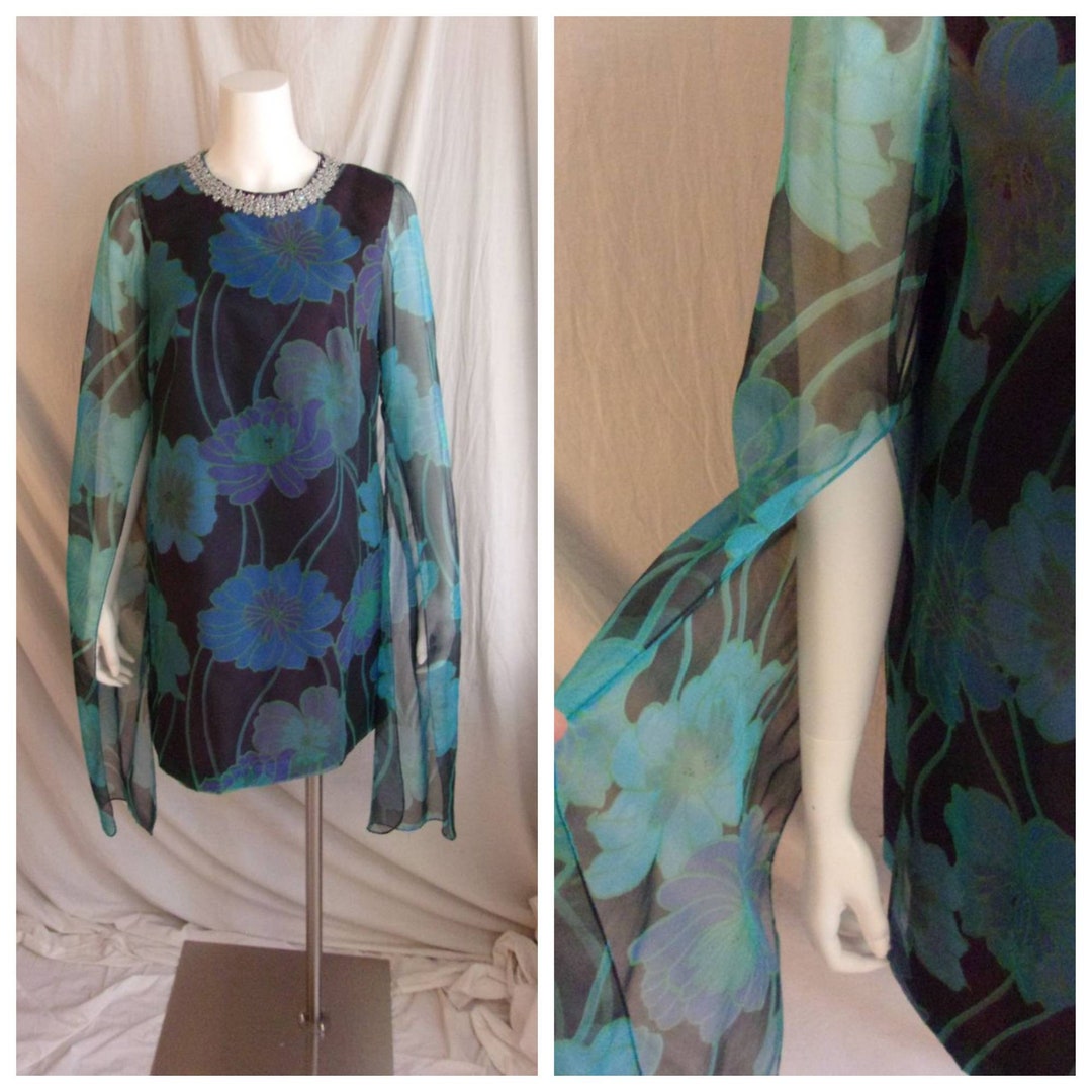 Short Sixty Dress Blush Gradient Print main image 1