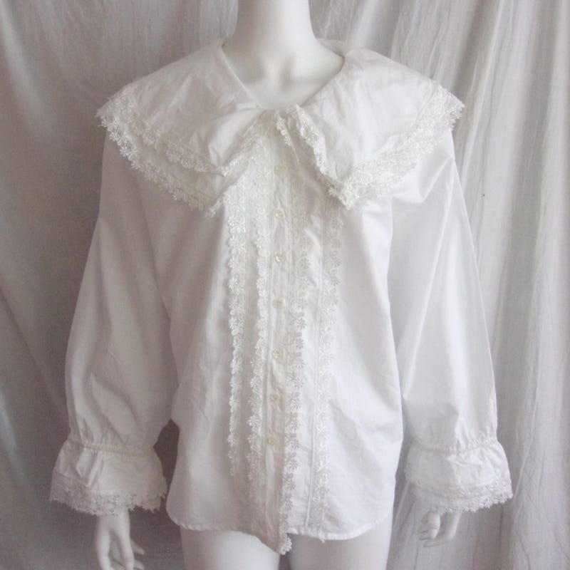 THE POET / Long Sleeve Indian Cotton Blouse main image 1
