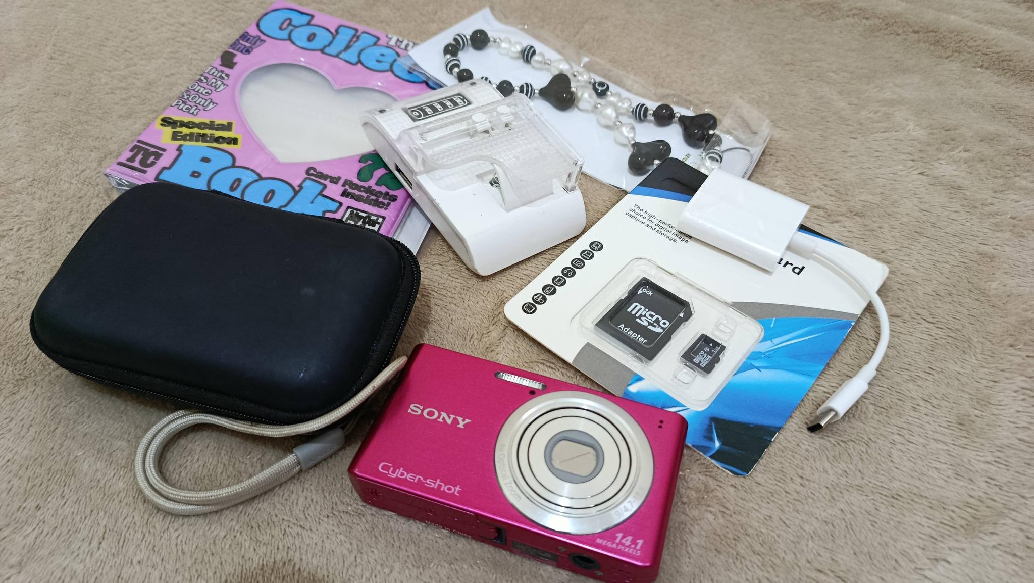 Sony Cybershot Pink Camera - Etsy