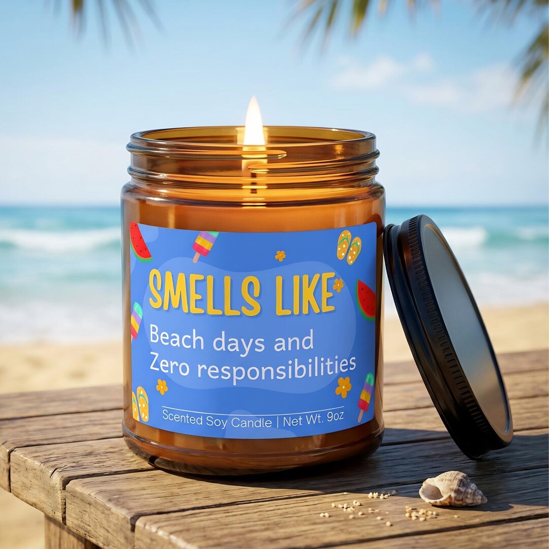 Teacher Appreciation Gift Candle, End of Year Teacher Gift, Smells Like ...