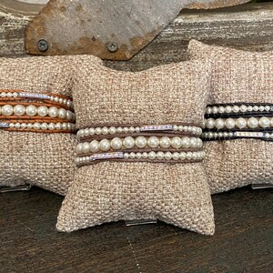Premium Pearl & Crystal 3-Wrap