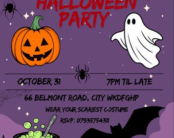 Halloween Party invitation