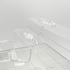 Abnehmbares Transparent kristallklare Acryl Display Regal Klar 3 Ebenen Stecksystem für Urban Jungle Mini Gewächshaus