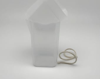 Mini zelfwaterende hydropot | Semi-hydro Monstera Philodendron Hoya | Label voor babykamerplantjes met lont