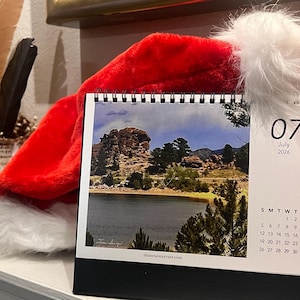 Nature photography desk calendar: Artist signed framable fine art and affordable!