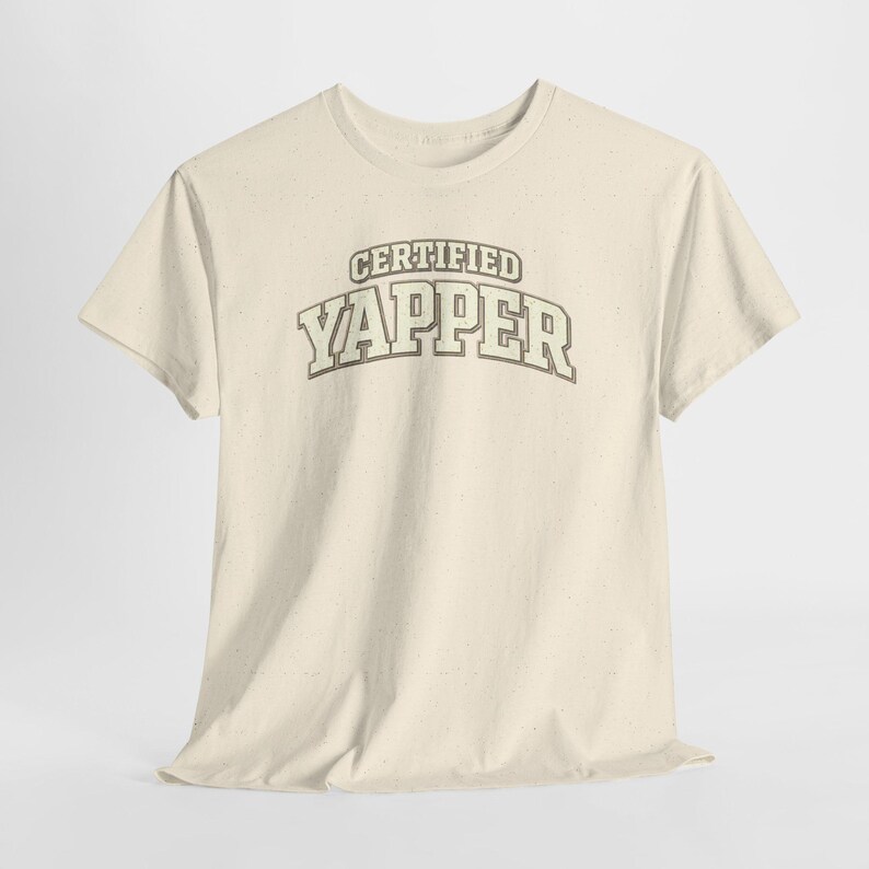 Casual Outfit Graphic Tee | Certified Yapper Shirt | Funny Everyday Outfit Tee for Women image 11