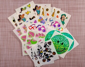 ヴィンテージオリジナルサンディライオンステッカーミックスシングル、ディズニー