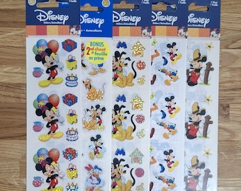 Vintage original Sandylion stickers Mickey Mouse Fun Pack
