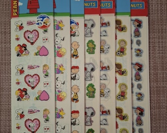 Vintage original Sandylion stickers Peanuts