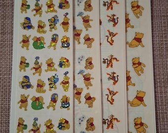 Vintage original Sandylion stickers mixed mini  Winnie the Pooh