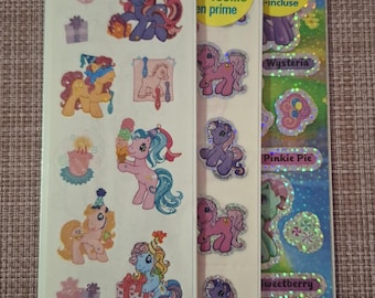Vintage original Sandylion stickers My little pony