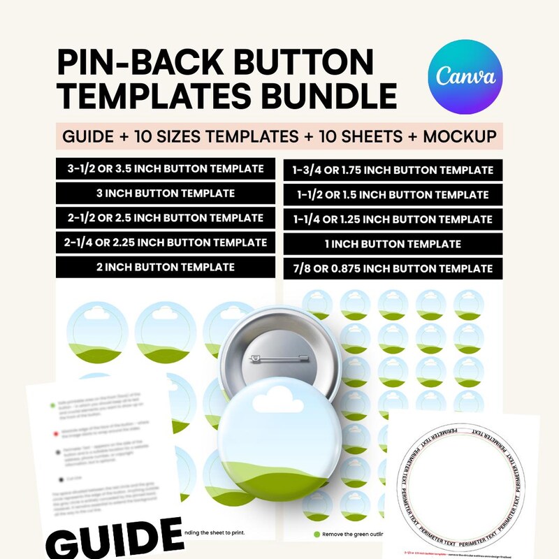 Button Frames - Etsy