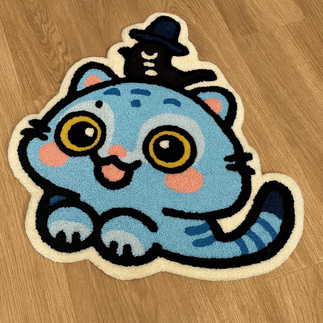 Custom Rug, Kpop Demon Hunters, Derpy, Kawaii, 100% Handmade, Quality ...