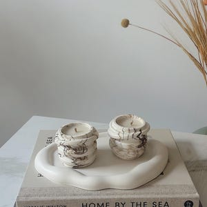 Skulpturljusset | Jesmonite Modern Heminredning