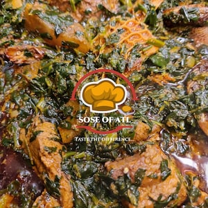 Fresh Edikaikong Soup: Nigerian Vegetable Beef Stew