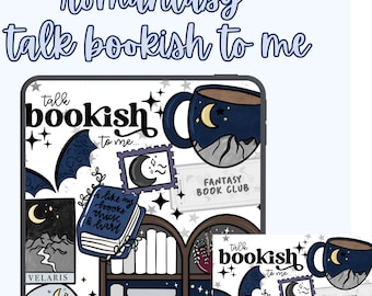 Romantasy Kindle Insert | Bookish Aesthetic, Cozy Reader (Digital Download)