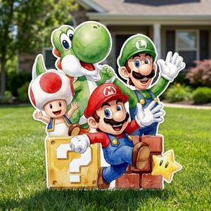 Super Mario Border - Etsy