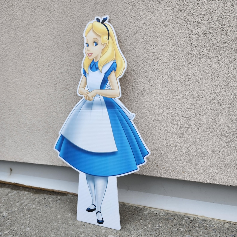 Alice in Wonderland Standee | Alice Party Decor | Fairytale Birthday ...