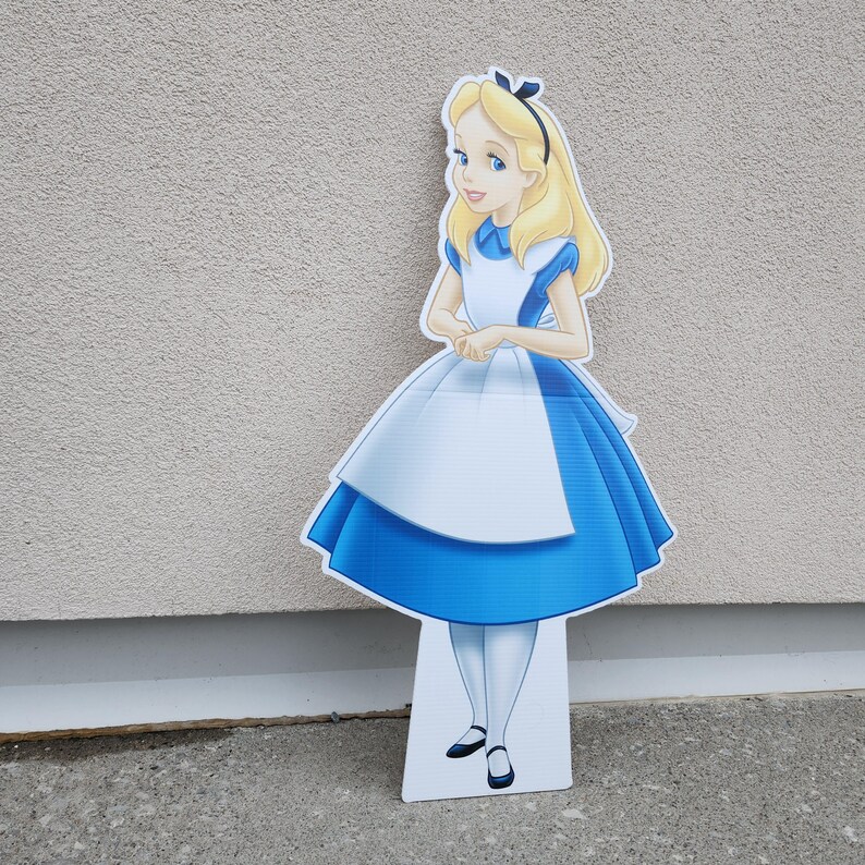 Alice in Wonderland Standee | Alice Party Decor | Fairytale Birthday ...