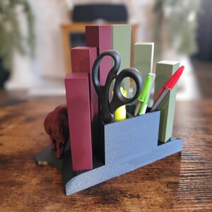 Desk Organizer - Stock Market - Day Trader Gift, Bull & Bear Bild 6