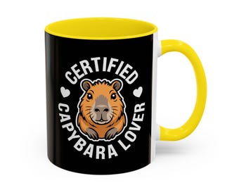 Certified Capybara Lover Mug | Cute Capybara Coffee Mug 11oz 15oz