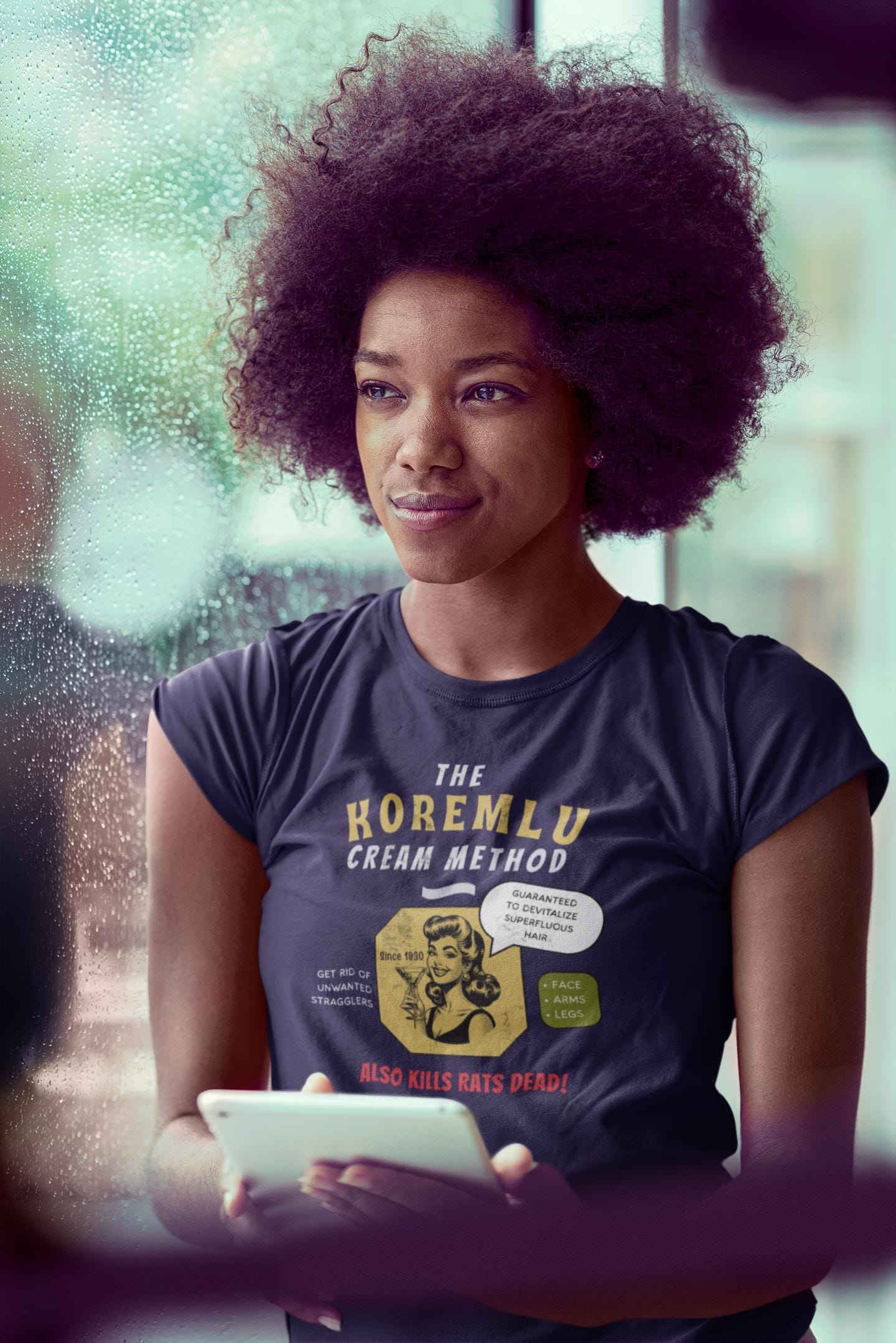 Koremlu T-shirt: Retro 1930s Beauty Cream - Dark Humor Tee - Etsy
