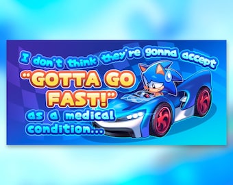 Racing Bumper Sticker