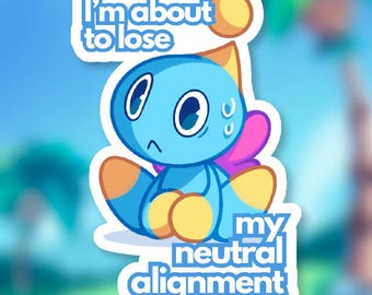 Sonic Chao Vinyl Sticker
