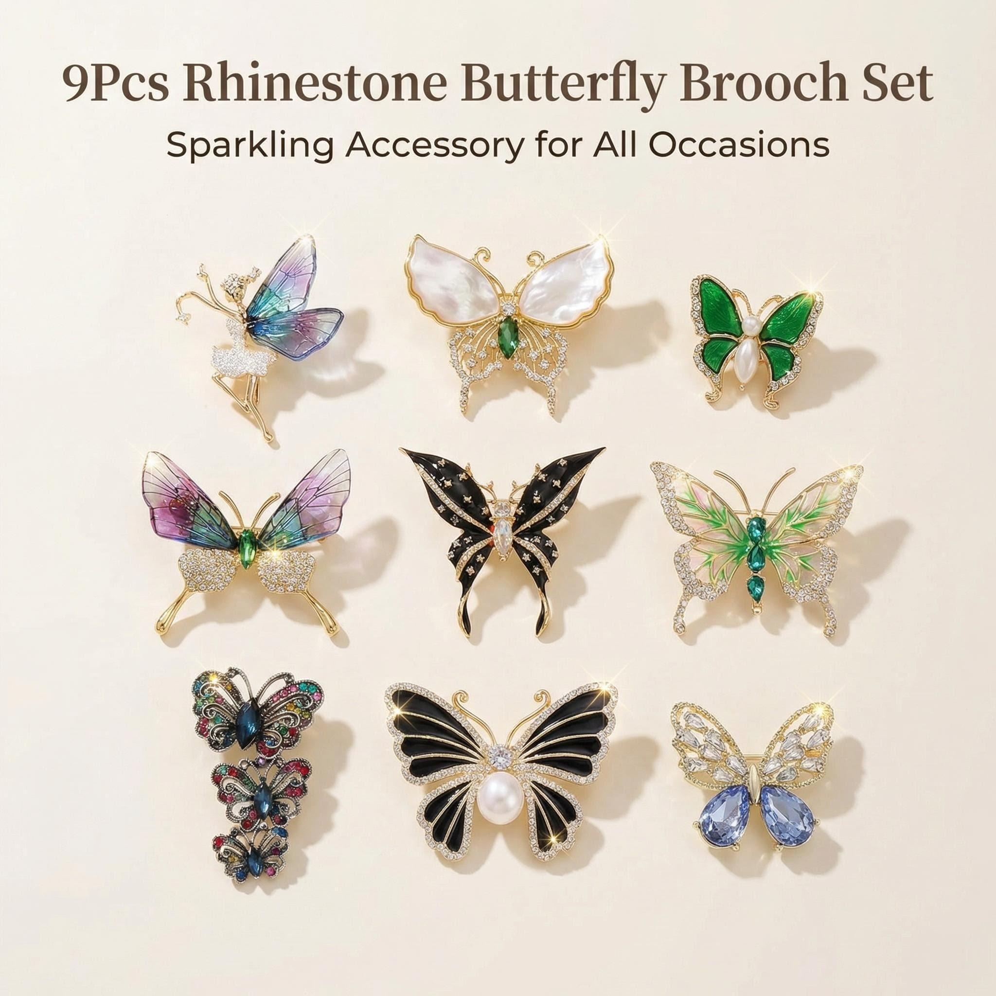 Swarovski Brooches - Etsy