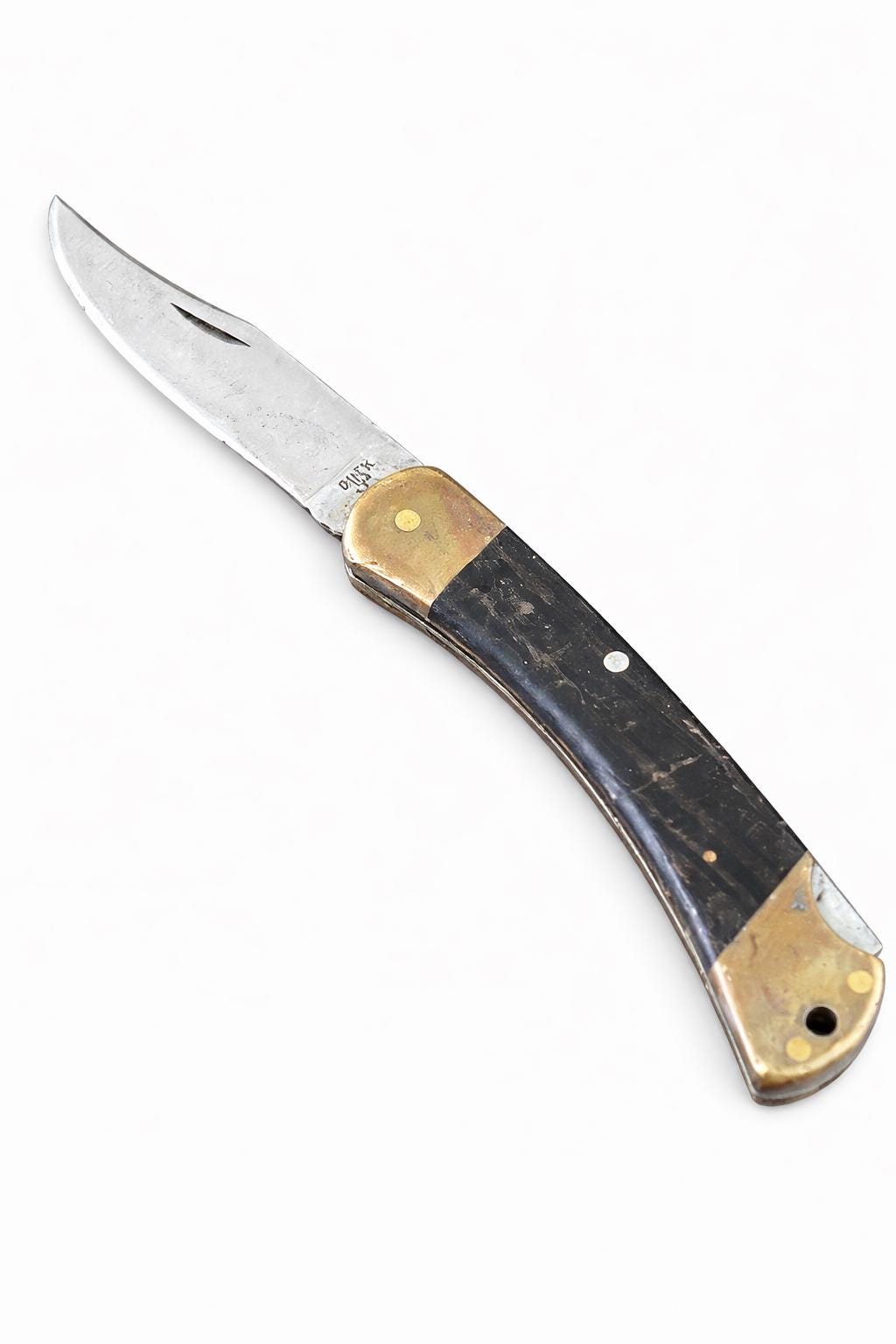 BUCK 110 ステンレススチール ナイフ 木製ハンドル レザーケース付き Buck 110 handle - Etsy 日本
